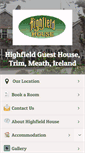Mobile Screenshot of highfieldguesthouse.com